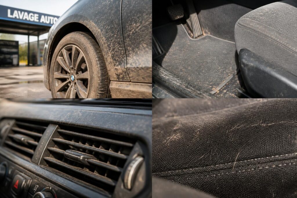 découvrez les éléments souvent négligés par les clients avant un nettoyage auto et apprenez à mieux préparer votre véhicule pour un résultat optimal.